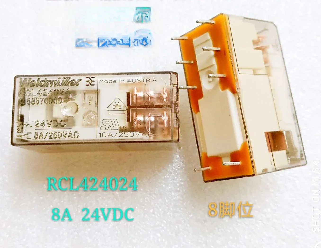 10 шт. RCL 424024 Новое оригинальное реле 24 В постоянного тока 8 А 24 В 8-контактное 4058570000
10 шт. RCL 424024 Новое оригинальное реле 24 В постоянного тока 8 А 24 В 8-контактное 4058570000