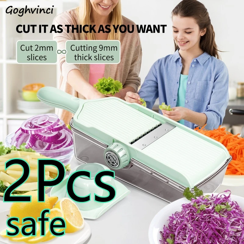 Manual Slicers Multi-functional Kitchen Stable Lemon Fruit Vegetable Cutter Safe Odorless Effort-saving Easy Clean Compact 2Pcs
Manual Slicers Multi-functional Kitchen Stable Lemon Fruit Vegetable Cutter Safe Odorless Effort-saving Easy Clean Compact 2Pcs