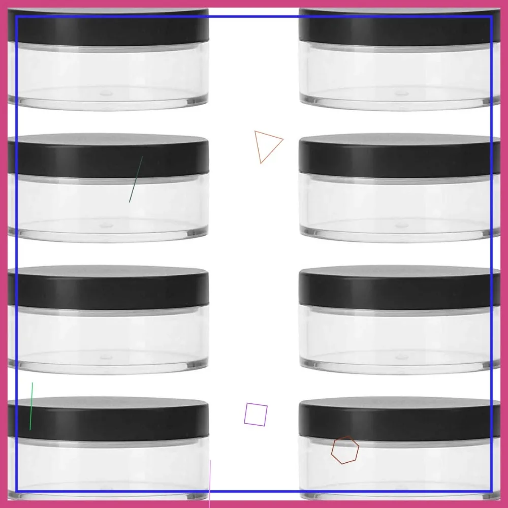 8 Pack Empty Powder Puff Case with Sifter & Lid, 50g Travel Makeup Container for Blusher, Cosmetic Organizer
8 Pack Empty Powder Puff Case with Sifter & Lid, 50g Travel Makeup Container for Blusher, Cosmetic Organizer