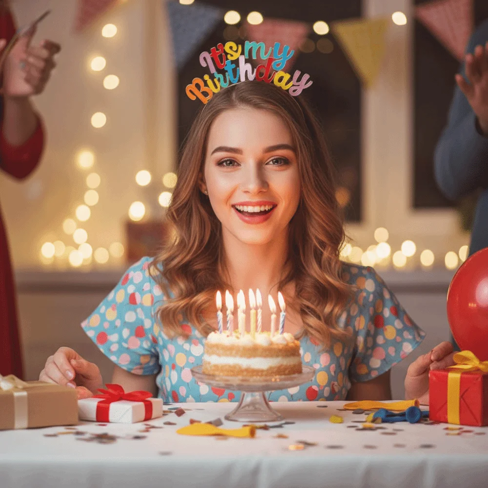 Rainbow Color Letter Birthday Headband It's My Birthday Alloy Letter Decoration Headband Party Headwear Girls Accessories
Rainbow Color Letter Birthday Headband It's My Birthday Alloy Letter Decoration Headband Party Headwear Girls Accessories