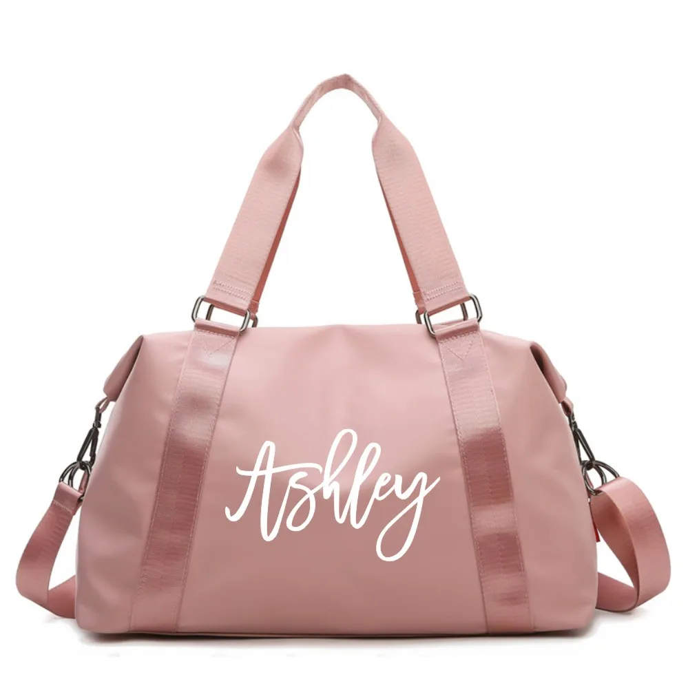 Personalized With Name Sports Gym Travel Bag Waterproof Shoulder Bags Wedding Gift For Groomsmen Simple Business Travel Bag
Personalized With Name Sports Gym Travel Bag Waterproof Shoulder Bags Wedding Gift For Groomsmen Simple Business Travel Bag