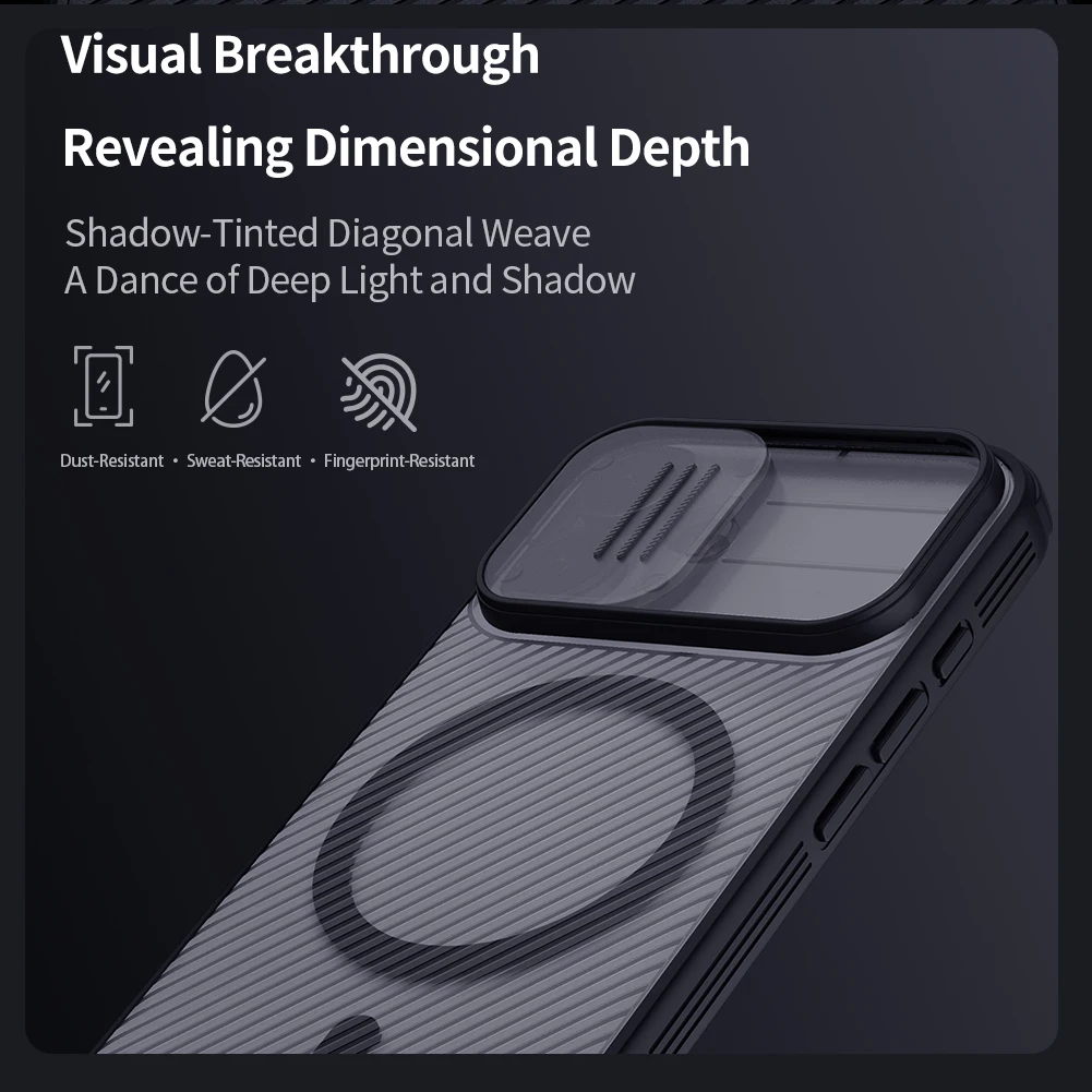 Для iPhone 17 Pro Max/17 Air Nillkin Магнитный чехол CamShield Pro Camera Slide Magsafe Защитная задняя крышка для iPhone 17
Для iPhone 17 Pro Max/17 Air Nillkin Магнитный чехол CamShield Pro Camera Slide Magsafe Защитная задняя крышка для iPhone 17