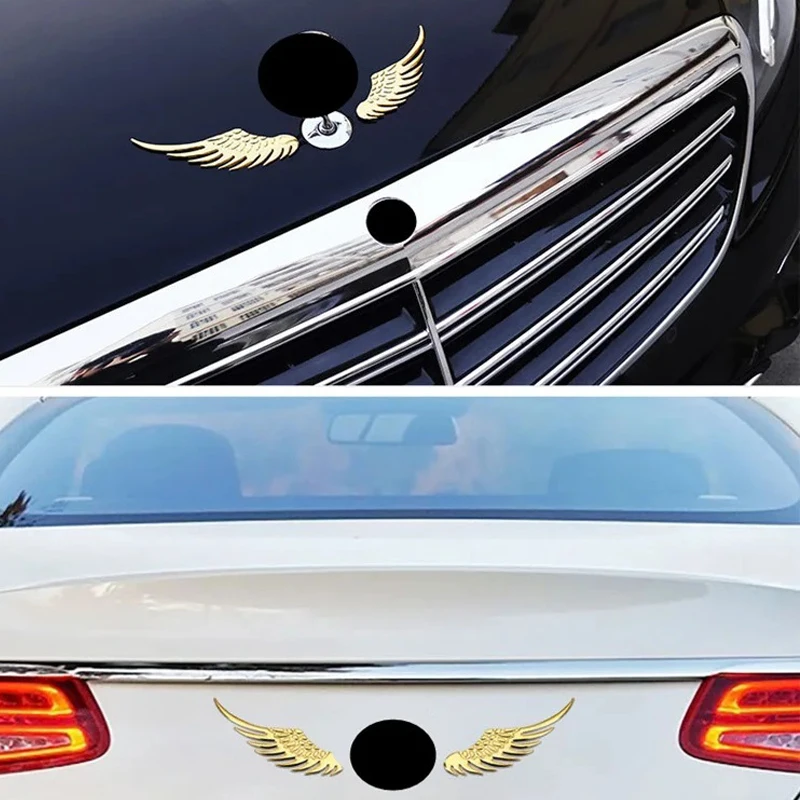 1 Pair 3D PVC Car Stickers 13*7cm Angel Wings Shape Car Trunk Logo Decoration Wings Creative DIY Auto Decal Accessories
1 Pair 3D PVC Car Stickers 13*7cm Angel Wings Shape Car Trunk Logo Decoration Wings Creative DIY Auto Decal Accessories