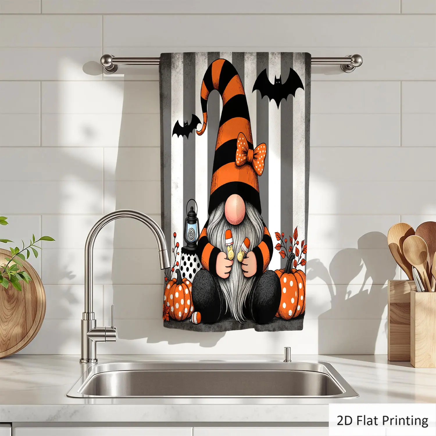 1Pc Halloween Gnome Pumpkins Lantern Bats Orange Black Bathroom Hand Towel Bath Towel, Multiple Size Microfiber Polyester Towel, Unique Home Decorative Kitchen Towels, Festival Bathroom Accessories Decor, Quick Dry and Absorbent
1Pc Halloween Gnome Pumpkins Lantern Bats Orange Black Bathroom Hand Towel Bath Towel, Multiple Size Microfiber Polyester Towel, Unique Home Decorative Kitchen Towels, Festival Bathroom Accessories Decor, Quick Dry and Absorbent
