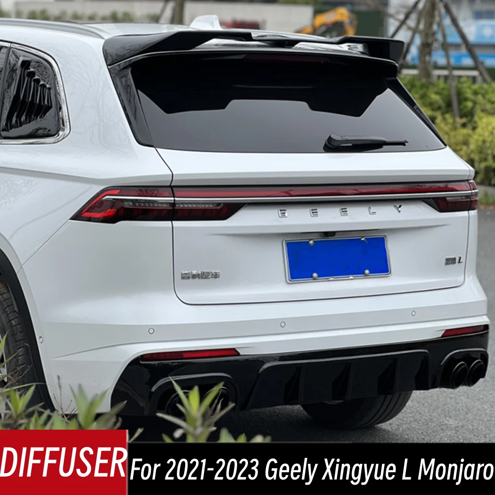 For Geely Xingyue L Monjaro 2021-2023 Bodykit Car Rear Bumper Diffuser Splitter Chin Spoiler Exhaust Pipe Tuning Accessorie Part
For Geely Xingyue L Monjaro 2021-2023 Bodykit Car Rear Bumper Diffuser Splitter Chin Spoiler Exhaust Pipe Tuning Accessorie Part
