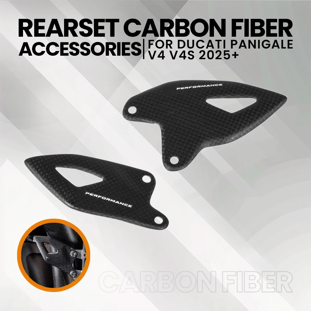 Защита пятки мотоцикла, защита для ног из углеродного волокна, задняя часть Footreat, аксессуары для DUCATI Panigale V4 V4S 2025 +
Защита пятки мотоцикла, защита для ног из углеродного волокна, задняя часть Footreat, аксессуары для DUCATI Panigale V4 V4S 2025 +