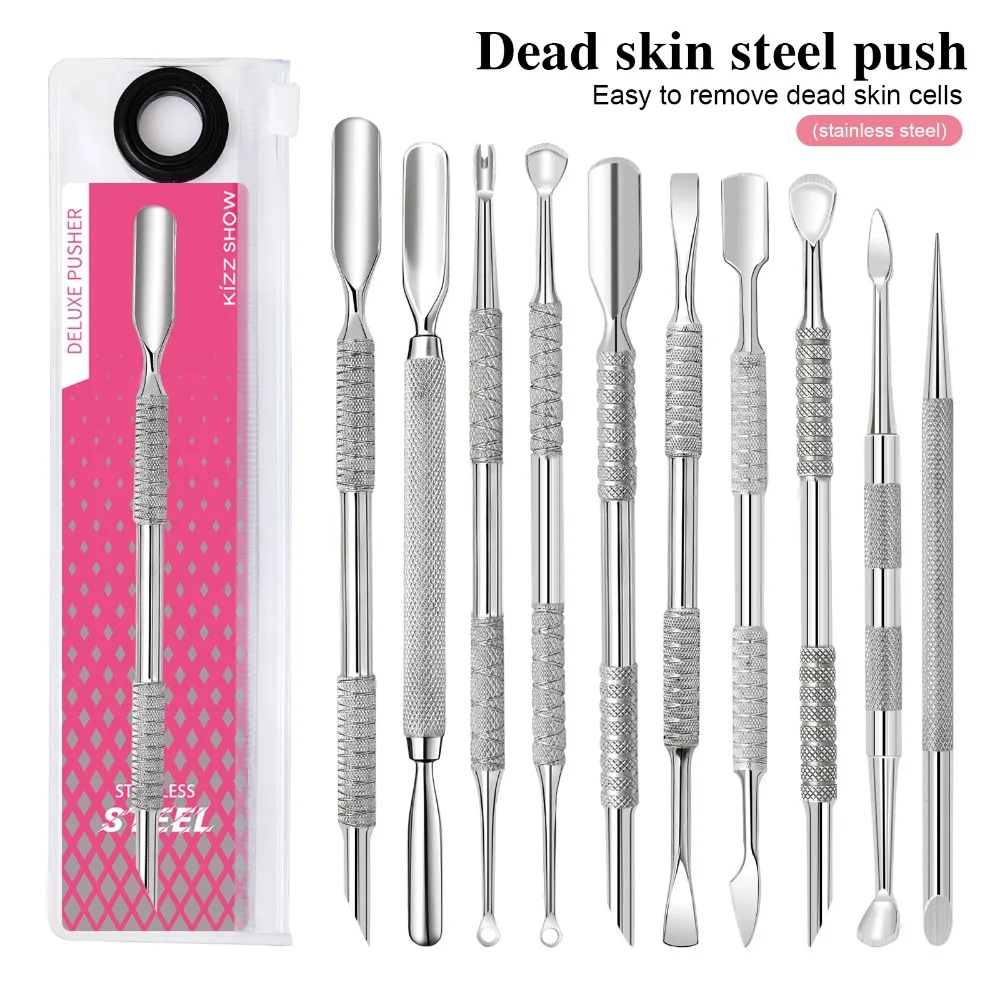 1 Piece Stainless Steel Cuticle Pusher Polish Dead Skin Remover Nail Cuticle Cutter Trimmer Cleaner Manicure and Pedicure Tools
1 Piece Stainless Steel Cuticle Pusher Polish Dead Skin Remover Nail Cuticle Cutter Trimmer Cleaner Manicure and Pedicure Tools