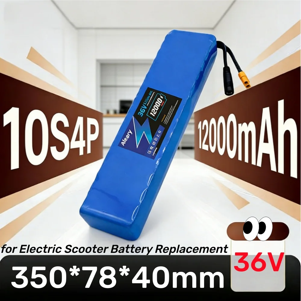 Аккумуляторная батарея 10S4P 36В 12Ач Li-ion 18650 со встроенной BMS для электросамокатов 250-500Вт, сменный аккумуляторный блок для поездок на работу.
Аккумуляторная батарея 10S4P 36В 12Ач Li-ion 18650 со встроенной BMS для электросамокатов 250-500Вт, сменный аккумуляторный блок для поездок на работу.