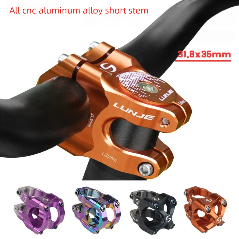 Mountain Bike Stem Bicycle CNC Ultra-light Aluminum Alloy High-strength Hollow Short Handlebar Stem31.8*35 Downhill Steer Tube
Mountain Bike Stem Bicycle CNC Ultra-light Aluminum Alloy High-strength Hollow Short Handlebar Stem31.8*35 Downhill Steer Tube