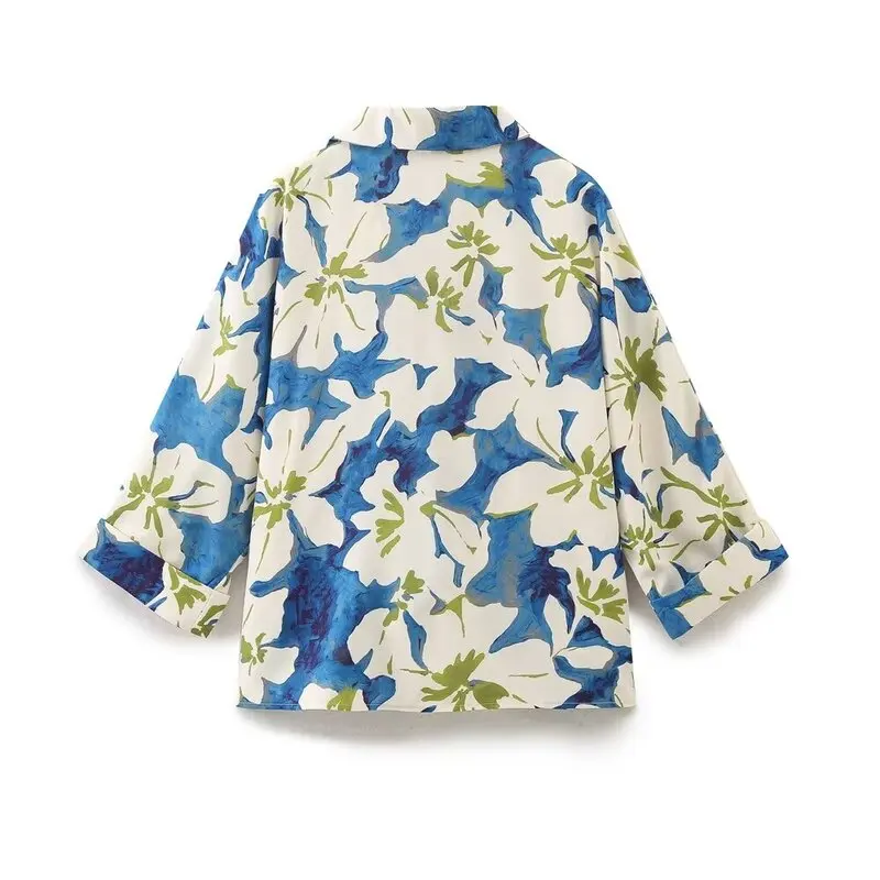 Spring 2024 Women's Faionable Long Sve Floral Print irt Versatile Ele Sle New Arrival Loose Fit Collar
Spring 2024 Women's Faionable Long Sve Floral Print irt Versatile Ele Sle New Arrival Loose Fit Collar