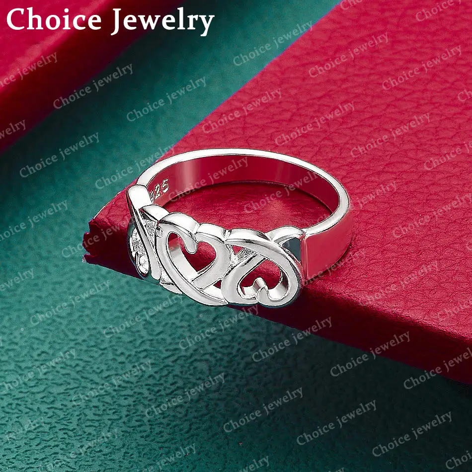 925 Sterling Silver Hollow Hearts Wedding Ring For Women and Men Grace Romantic Engagement Accessories Anniversary Gifts
925 Sterling Silver Hollow Hearts Wedding Ring For Women and Men Grace Romantic Engagement Accessories Anniversary Gifts