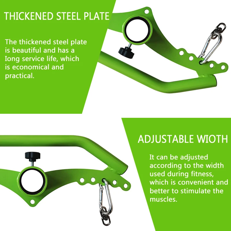 Крепление для тросового тренажера для домашнего спортзала — регулируемая перекладина для вытягивания с несколькими захватами для силовых тренировок спины, тренировок по тяге
Крепление для тросового тренажера для домашнего спортзала — регулируемая перекладина для вытягивания с несколькими захватами для силовых тренировок спины, тренировок по тяге