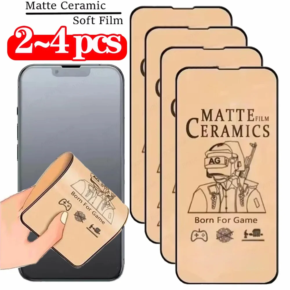 Ceramic Screen Protector For iPhone 17 16 15 14 13 Pro Max Matte Ceramic Film For iPhone 11 12 17 Pro Soft Film Not Glass
Ceramic Screen Protector For iPhone 17 16 15 14 13 Pro Max Matte Ceramic Film For iPhone 11 12 17 Pro Soft Film Not Glass