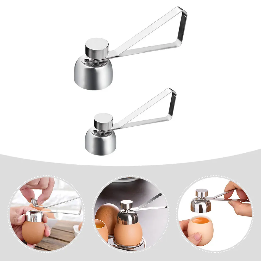 2Pcs Stainless Steel Egg Opener for Easy Kitchen Use Compact Eggshell Cutter Tool Home and Restaurant Food Prep
2Pcs Stainless Steel Egg Opener for Easy Kitchen Use Compact Eggshell Cutter Tool Home and Restaurant Food Prep
