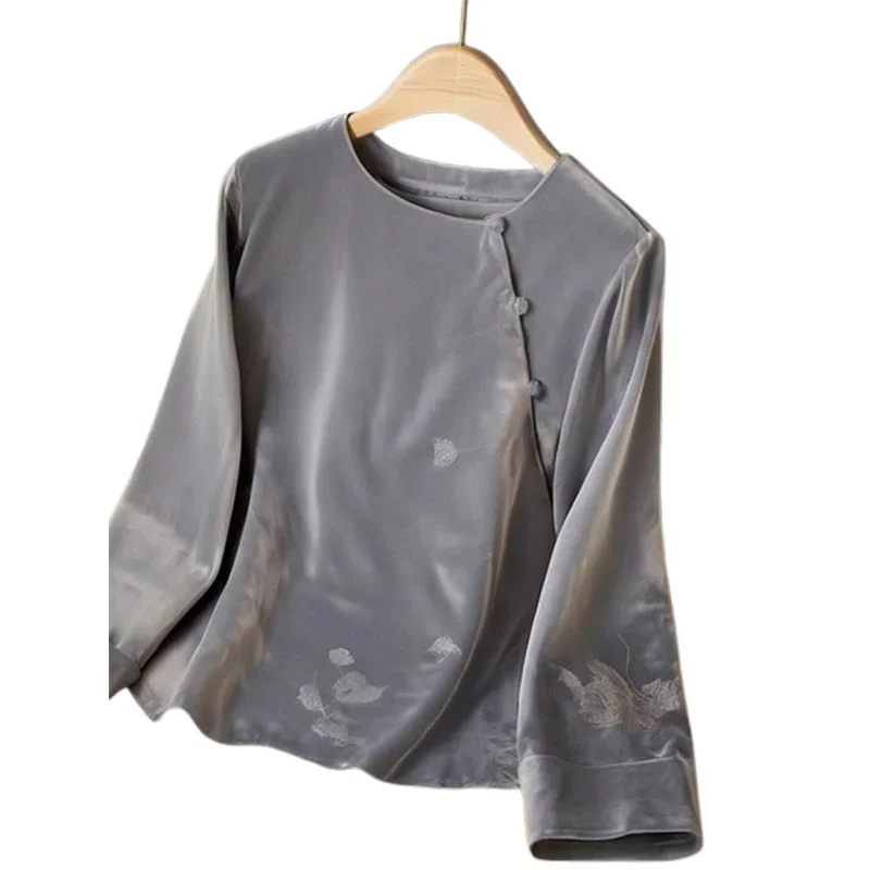 Chinese Style Women's Blouses Corduroy Korean Shirts FASHION Loose Spring/Autumn Vintage Clothing Flower Long Sleeve Women Tops
Chinese Style Women's Blouses Corduroy Korean Shirts FASHION Loose Spring/Autumn Vintage Clothing Flower Long Sleeve Women Tops