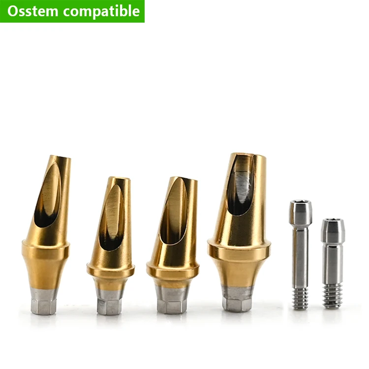 Osstem Angled Abutment 17 Degree a Type & B Type Titanium Abutment for Hiossen TS III Implant System Stock Ready Ship Global
Osstem Angled Abutment 17 Degree a Type & B Type Titanium Abutment for Hiossen TS III Implant System Stock Ready Ship Global