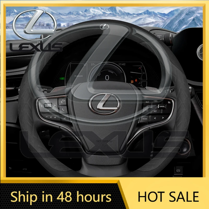 2026 Hot Interior Stickers Car Anti-Slip Suede Steering Wheel Cover For Lexus F Sport RX300 LS500h GS300 IS300 CT200h NX300 UX30
2026 Hot Interior Stickers Car Anti-Slip Suede Steering Wheel Cover For Lexus F Sport RX300 LS500h GS300 IS300 CT200h NX300 UX30