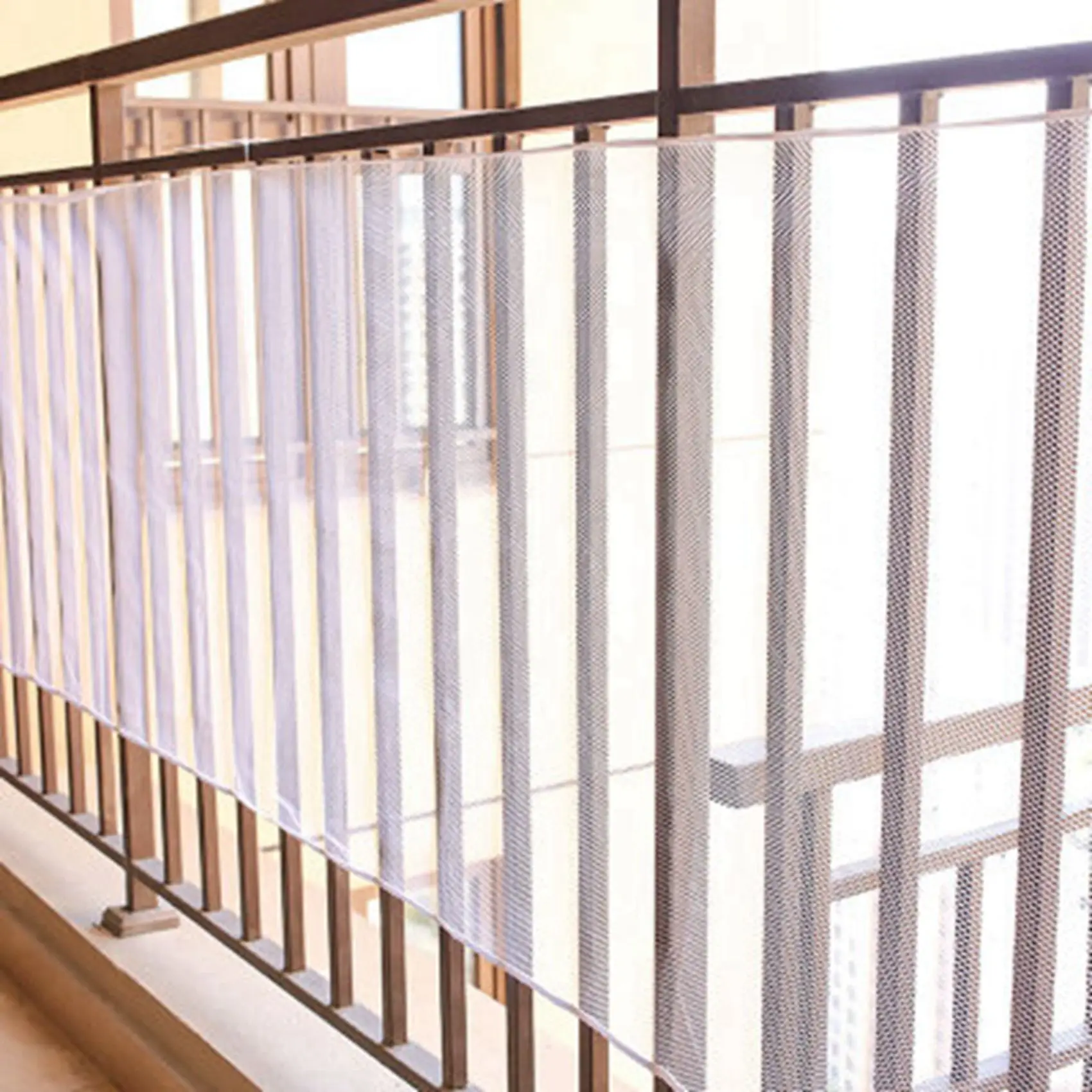 DELAM-3X Kids Stairs Safety Net Netting Protection Rail Balcony Stair Fence Balcony Baby Fence Stair Net Coffee Color
DELAM-3X Kids Stairs Safety Net Netting Protection Rail Balcony Stair Fence Balcony Baby Fence Stair Net Coffee Color