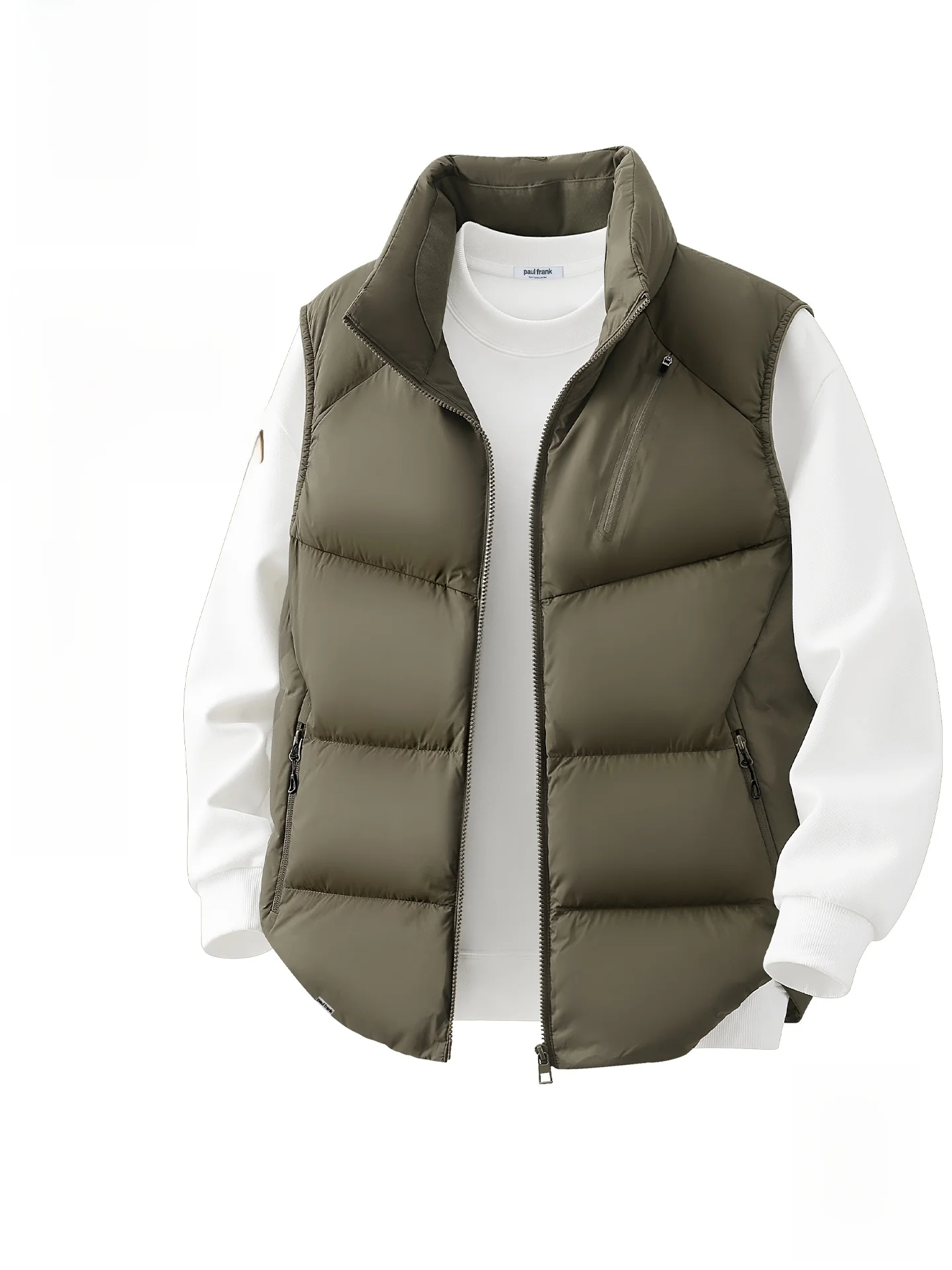 Men's down Vest Warm Outerwear Fce-Lined Zipper Closure Thiened Polyester Fabric Du down Jaet for Youth
Men's down Vest Warm Outerwear Fce-Lined Zipper Closure Thiened Polyester Fabric Du down Jaet for Youth