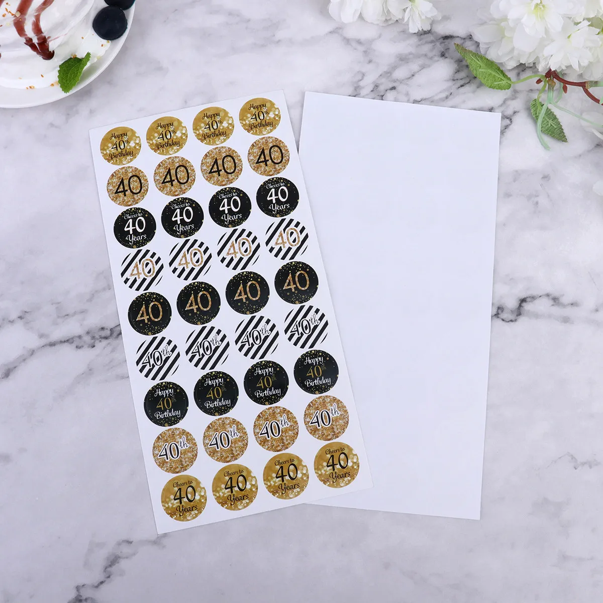 432Pcs Colorful Birthday Stickers Round Self-Adhesive Sealing Stickers for Gift Wrapping Party Decorations Cake Boxes Photo
432Pcs Colorful Birthday Stickers Round Self-Adhesive Sealing Stickers for Gift Wrapping Party Decorations Cake Boxes Photo