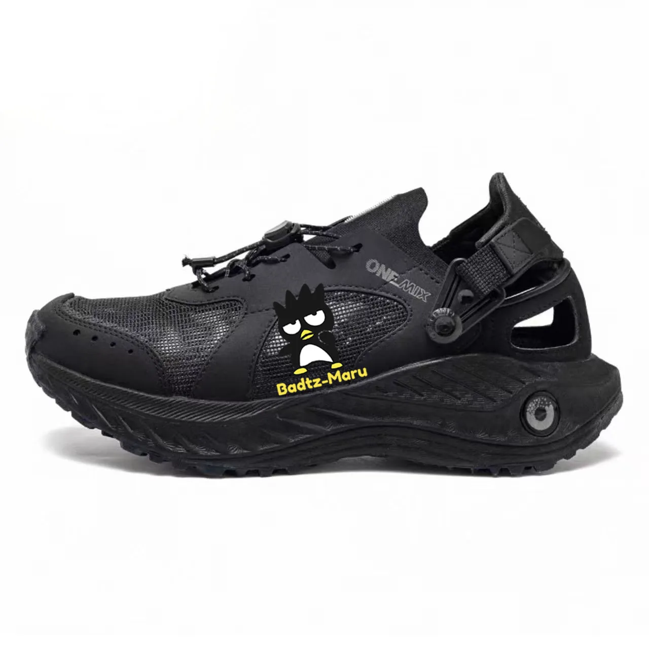 ONEMIX Sanrio Badtz-Maru Trekking Hiking Shoe Womans Male Sneaker River Walking Shoes Outdoor Water Upstream Custom Shoes
ONEMIX Sanrio Badtz-Maru Trekking Hiking Shoe Womans Male Sneaker River Walking Shoes Outdoor Water Upstream Custom Shoes