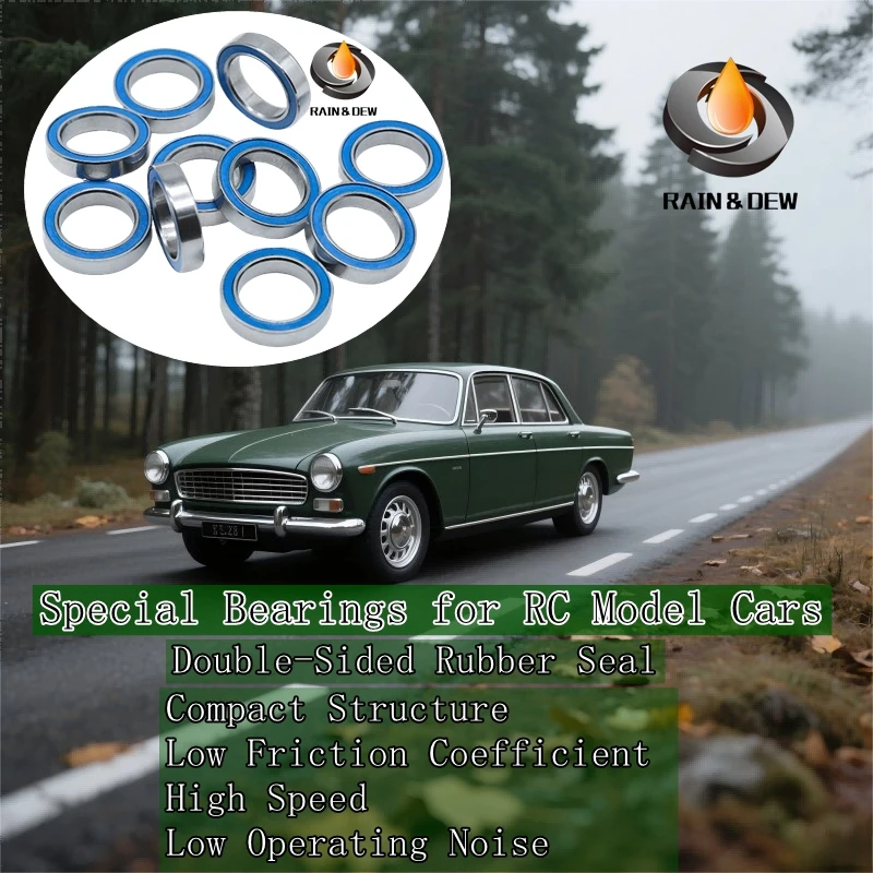 10PCS Blue Sealed 608RS 8x22x7 mm Miniature 608RS Ball Bearings 608RS Bearing ABEC-7
10PCS Blue Sealed 608RS 8x22x7 mm Miniature 608RS Ball Bearings 608RS Bearing ABEC-7