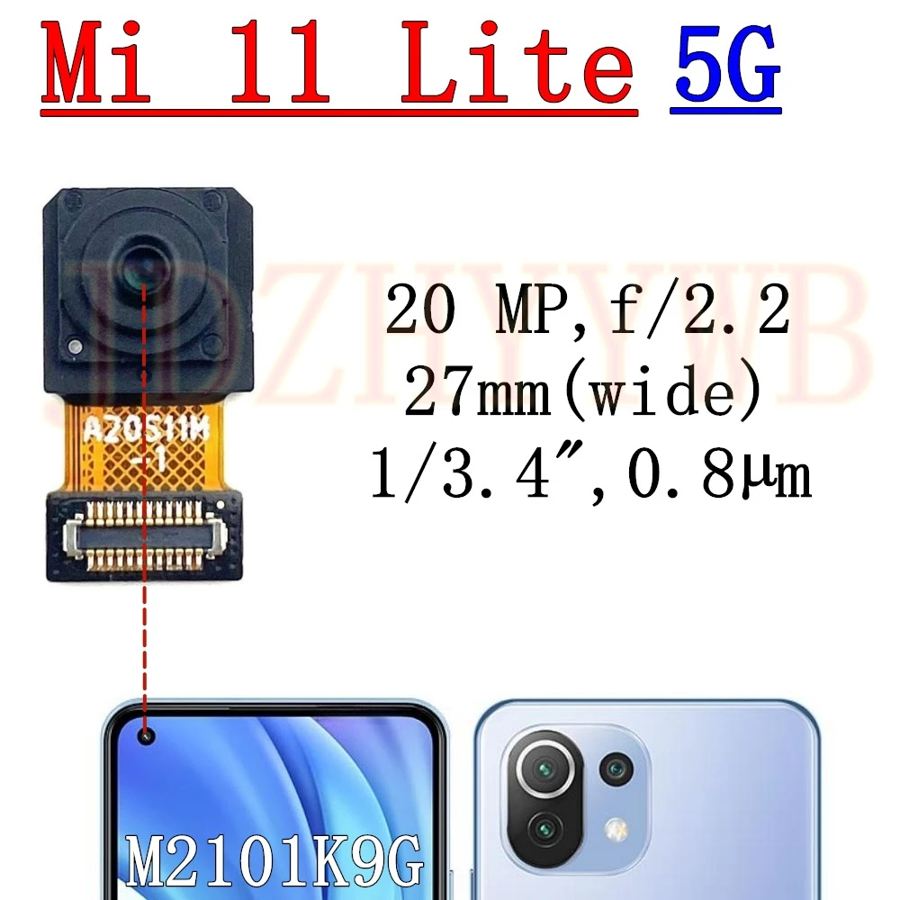 Фронтальная и задняя камеры для Xiaomi Mi 11 Lite 4G/5G, модуль основной камеры, гибкий кабель для замены
Фронтальная и задняя камеры для Xiaomi Mi 11 Lite 4G/5G, модуль основной камеры, гибкий кабель для замены
