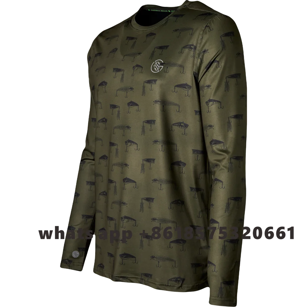 GOOGAN SQUAD Men Long Sleeve Performance T-shirts Quick-drying Fishing Clothing Breathable UV Protection Shirt Camisa De Pesca
GOOGAN SQUAD Men Long Sleeve Performance T-shirts Quick-drying Fishing Clothing Breathable UV Protection Shirt Camisa De Pesca