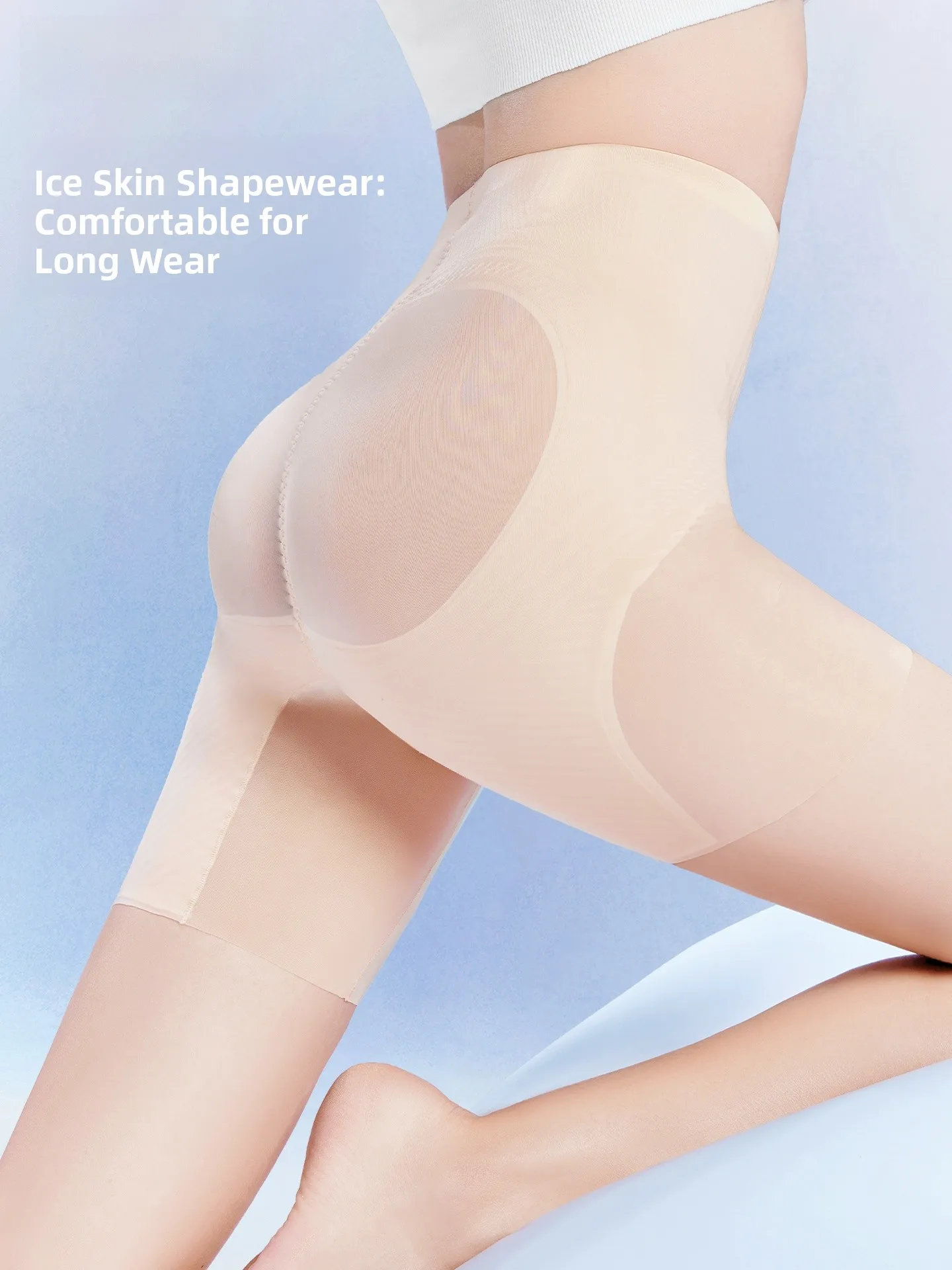 SIINSIIN Women's Ice Skin Slimming Pants Summer Thin Strong Tummy Control Butt Lifting Seamless Shaping Safe Underwear
SIINSIIN Women's Ice Skin Slimming Pants Summer Thin Strong Tummy Control Butt Lifting Seamless Shaping Safe Underwear