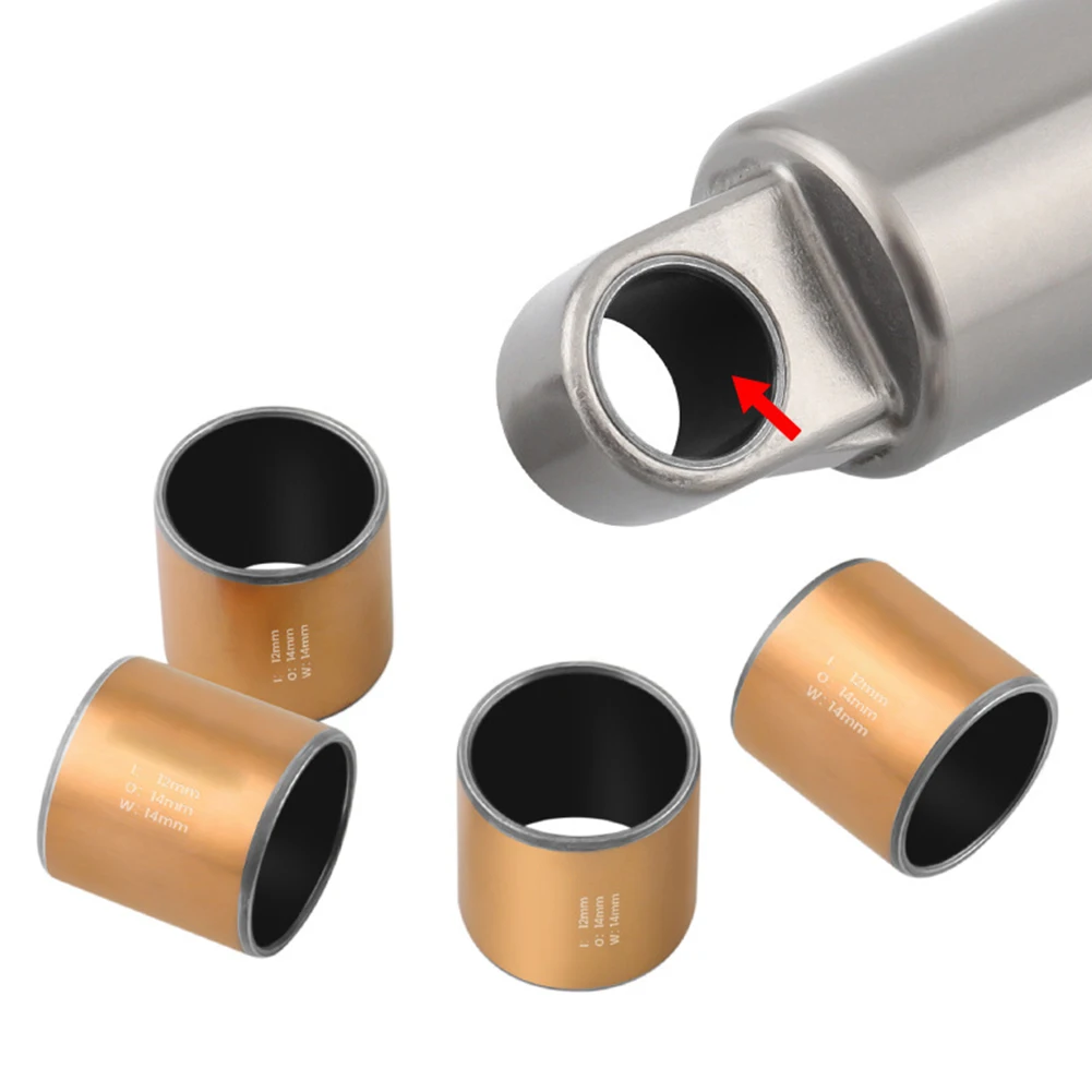 4 Pcs 14mm BIcycle Metal Rear Shock Absorber Bush Bushing For Bike Copper Sleeve Lubrication Wear Resistant Bus
4 Pcs 14mm BIcycle Metal Rear Shock Absorber Bush Bushing For Bike Copper Sleeve Lubrication Wear Resistant Bus