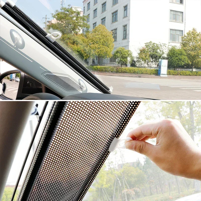 Выдвижные солнцезащитные шторки из титана и серебряной ткани, затемняющие роликовые шторы, подходят для покрытия аксессуаров для лобовых стекол автомобиля
Выдвижные солнцезащитные шторки из титана и серебряной ткани, затемняющие роликовые шторы, подходят для покрытия аксессуаров для лобовых стекол автомобиля