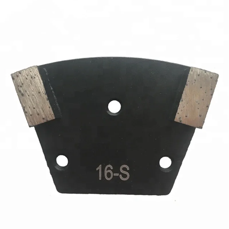 Blastrac Trapezoid Diamond Grinding Plates for Concrete and Terrazzo Floor - 9PCS with Two Universal Segments
Blastrac Trapezoid Diamond Grinding Plates for Concrete and Terrazzo Floor - 9PCS with Two Universal Segments