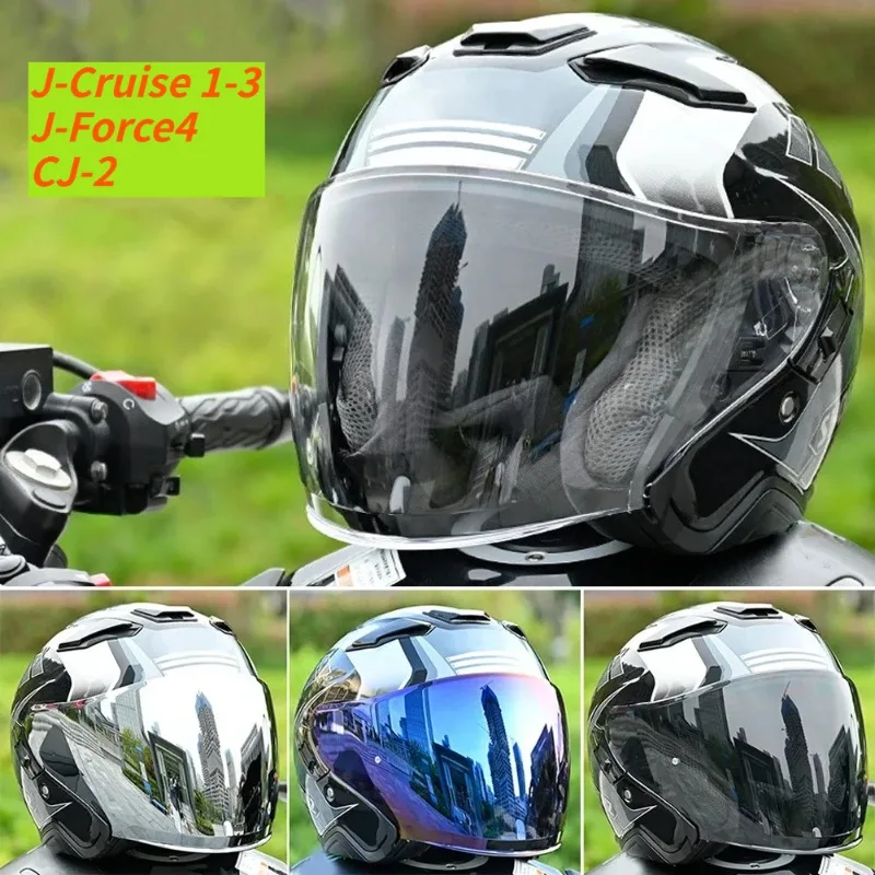 For Replacement Half Helmet Visor Fit J-Cruise 1-3 J-Force4 CJ-2 Helmets Visor Lens Visor Plating Uv Protection Lens Faceshield
For Replacement Half Helmet Visor Fit J-Cruise 1-3 J-Force4 CJ-2 Helmets Visor Lens Visor Plating Uv Protection Lens Faceshield