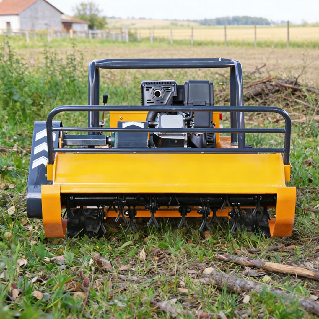 Customized grass crusher, high-quality cordless mowing robot, all-terrain remote-controlled mower, suitable for gardens
Customized grass crusher, high-quality cordless mowing robot, all-terrain remote-controlled mower, suitable for gardens