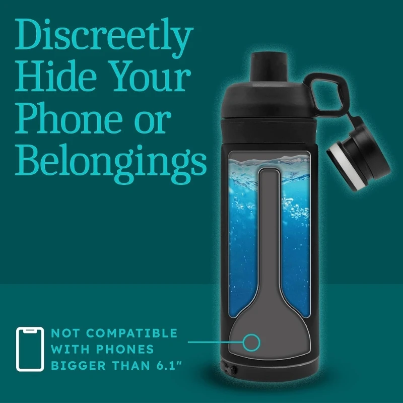 Drinking Tumbler Bottle Fashion Coffee Mug with Storage Keep Your Valuables Safe Secure Water Bottle
Drinking Tumbler Bottle Fashion Coffee Mug with Storage Keep Your Valuables Safe Secure Water Bottle