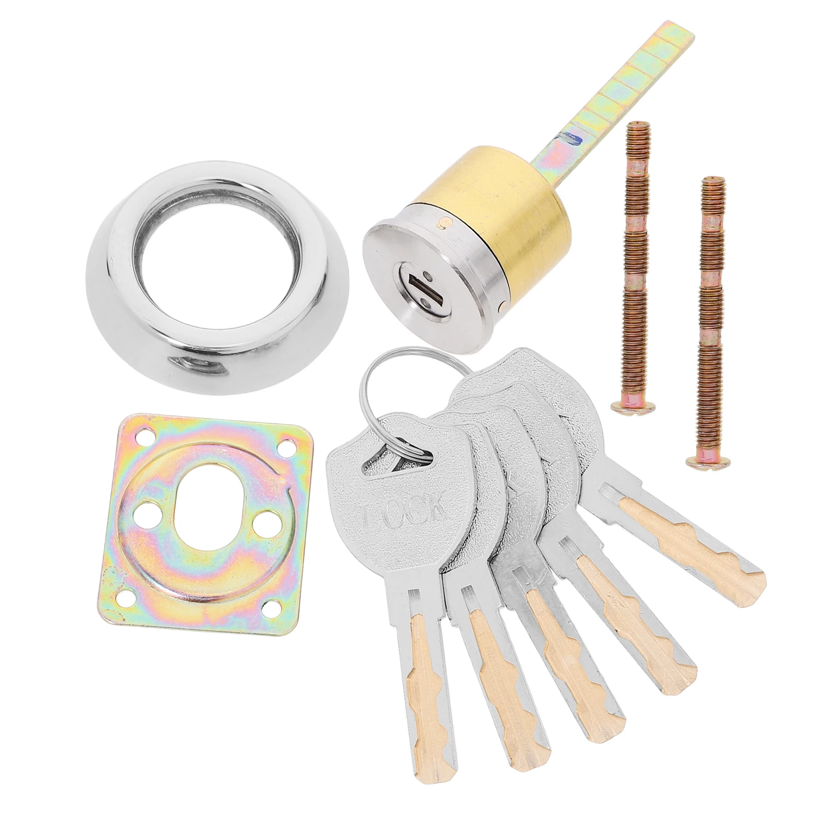 Box Cylinder With Keys Cabinet File Accessory File Cabinet Replacement Replacement Luggage Lock Door Lock Cylinder Barrel
Box Cylinder With Keys Cabinet File Accessory File Cabinet Replacement Replacement Luggage Lock Door Lock Cylinder Barrel