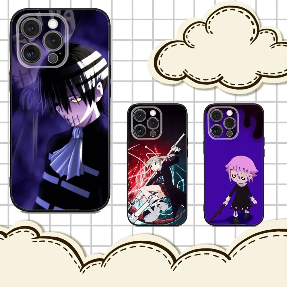 Anime S-Soul Eater Phone Case For iPhone 16e,16,15,14,13,12,11,Pro,X,XS,Max,XR,Plus,Mini Soft Black Cover
Anime S-Soul Eater Phone Case For iPhone 16e,16,15,14,13,12,11,Pro,X,XS,Max,XR,Plus,Mini Soft Black Cover