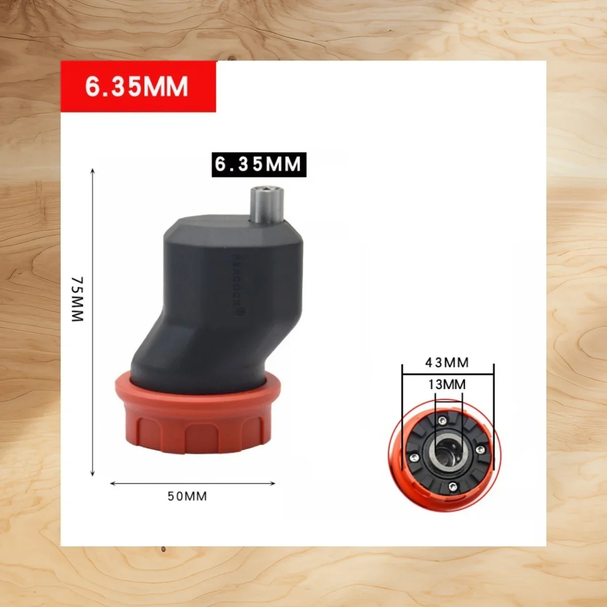 1Pc Electric Drill Chuck Quick-release For 6.35mm Shank Brushless Rechargeable Power Drill Adapter Conversion Chuck Tool Parts
1Pc Electric Drill Chuck Quick-release For 6.35mm Shank Brushless Rechargeable Power Drill Adapter Conversion Chuck Tool Parts