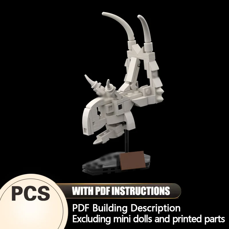 Creators Animal Series Model MOC Building Bricks Diabloceratops Skull Modular Technology Gift Holiday Assemble Children Toy Suit
Creators Animal Series Model MOC Building Bricks Diabloceratops Skull Modular Technology Gift Holiday Assemble Children Toy Suit