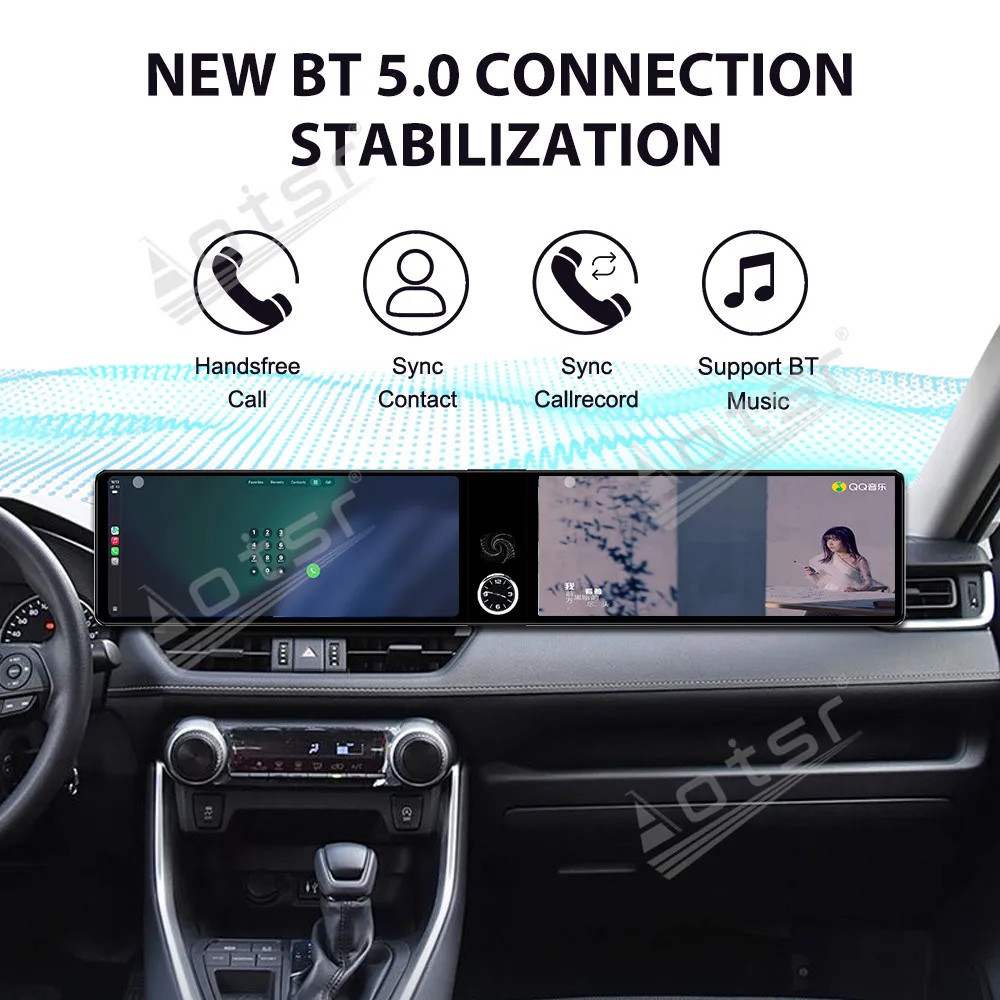 Dual 12.3 Inch In-Dash Touch Screen Car Radio GPS Navigation Stereo For Toyota RAV4 2020-2022 Multimedia CarPlay Android Auto 4G
Dual 12.3 Inch In-Dash Touch Screen Car Radio GPS Navigation Stereo For Toyota RAV4 2020-2022 Multimedia CarPlay Android Auto 4G