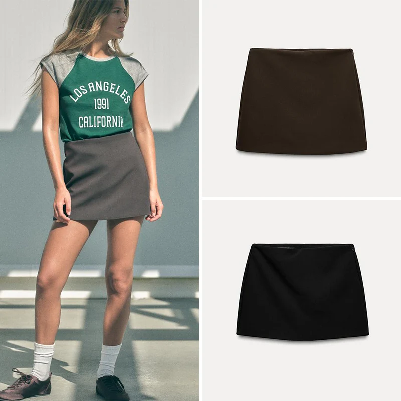 Юбка-трапеция с высокой талией, повседневная эластичная универсальная удобная юбка из полиэфирного волокна, осенняя коллекция 2024.
Юбка-трапеция с высокой талией, повседневная эластичная универсальная удобная юбка из полиэфирного волокна, осенняя коллекция 2024.