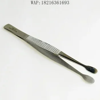 Mini Flat Tweezers Stainless Steel Burnt Glass Clamp Glass Modeling Lighting Auxiliary Tools
Mini Flat Tweezers Stainless Steel Burnt Glass Clamp Glass Modeling Lighting Auxiliary Tools