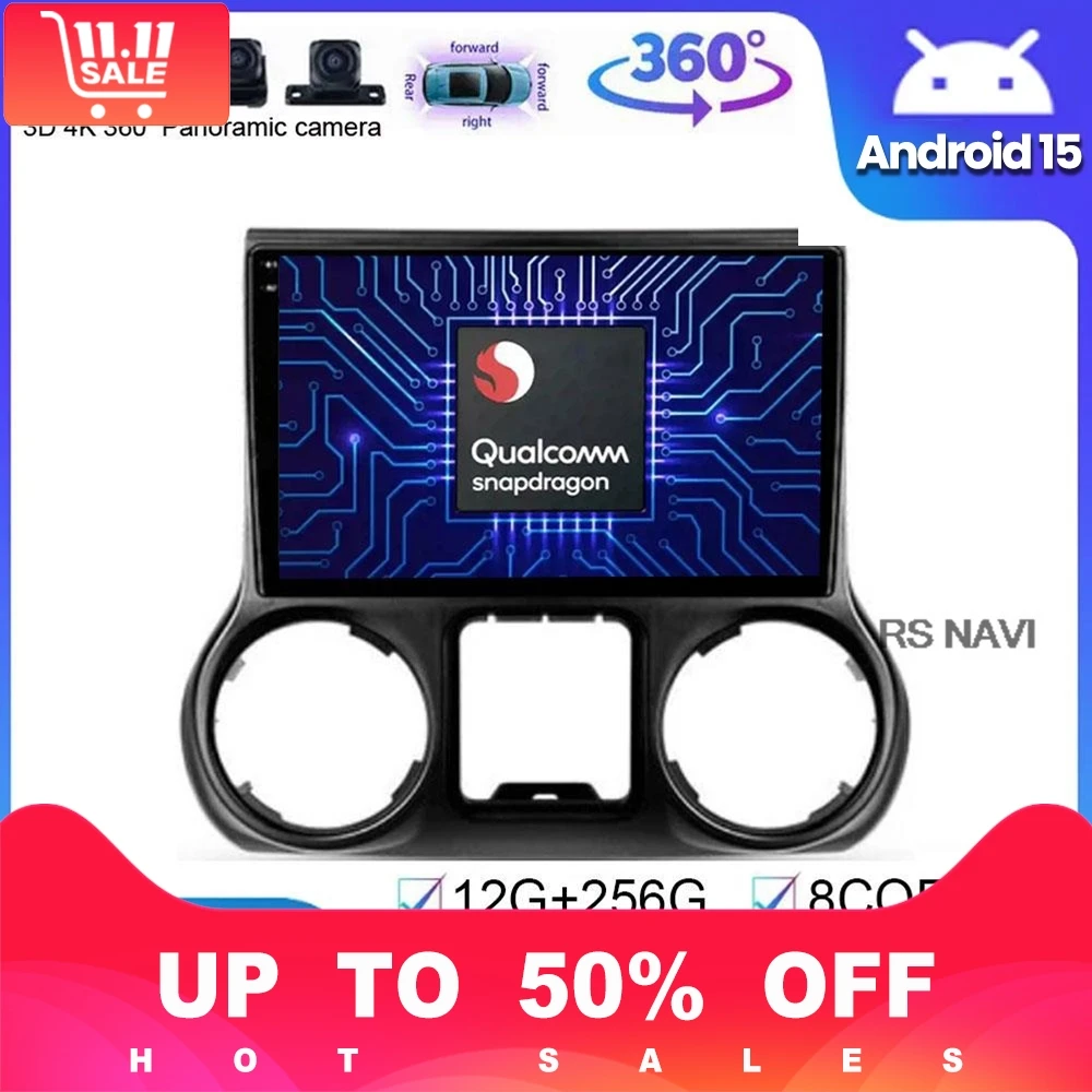 Android 15 For Jeep Wrangler 3 JK 2010 - 2018 Navigation Video Player Car Radio Multimedia GPS No 2din Head Unit DSP Stereo Auto
Android 15 For Jeep Wrangler 3 JK 2010 - 2018 Navigation Video Player Car Radio Multimedia GPS No 2din Head Unit DSP Stereo Auto