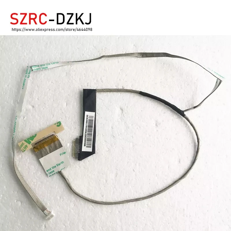 New Laptop Cable For LENOVO Y570 Y575 Replacement Repair Notebook Display Screen LCD LVDS CABLE PN:DC020017910
New Laptop Cable For LENOVO Y570 Y575 Replacement Repair Notebook Display Screen LCD LVDS CABLE PN:DC020017910