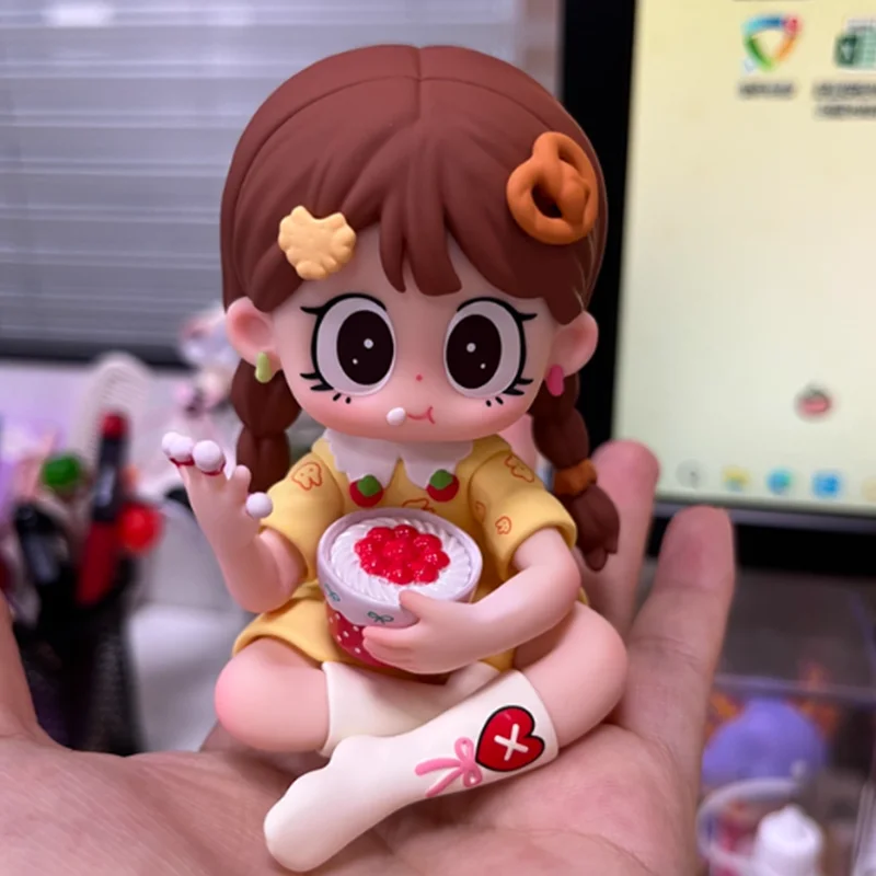 Подлинная слепая коробка Milay для девочек, серия «Ленивое время третьего поколения», модная игрушка, фигурка, украшение для рабочего стола, коллекционный милый подарок
Подлинная слепая коробка Milay для девочек, серия «Ленивое время третьего поколения», модная игрушка, фигурка, украшение для рабочего стола, коллекционный милый подарок