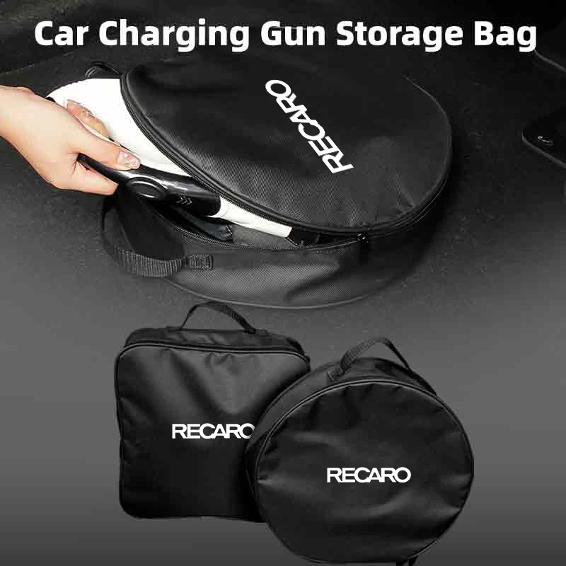 Car Charging Gun Storage Bag Trunk Cable Tools Pouch Interior For Recaro Racing Auto Accessories
Car Charging Gun Storage Bag Trunk Cable Tools Pouch Interior For Recaro Racing Auto Accessories