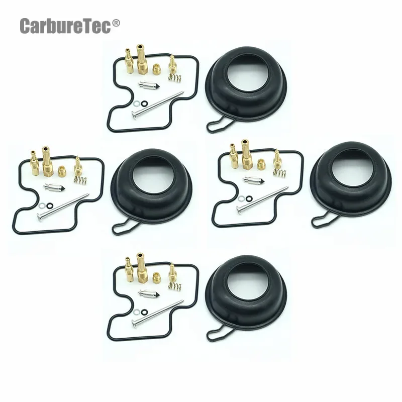 4 Sets For Honda MC22 CBR250RR CBR250 CBR 250 RR 1990-1999 Carburetor Repair Kit Vacuum Diaphragms Float Needle Main Pilot Jets
4 Sets For Honda MC22 CBR250RR CBR250 CBR 250 RR 1990-1999 Carburetor Repair Kit Vacuum Diaphragms Float Needle Main Pilot Jets