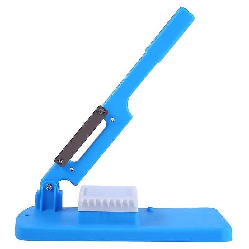 Blue Household Fruit and Vegetable Slicer Kitchen Knife Guillotine Lamb Roll Ejiao Cake
Blue Household Fruit and Vegetable Slicer Kitchen Knife Guillotine Lamb Roll Ejiao Cake