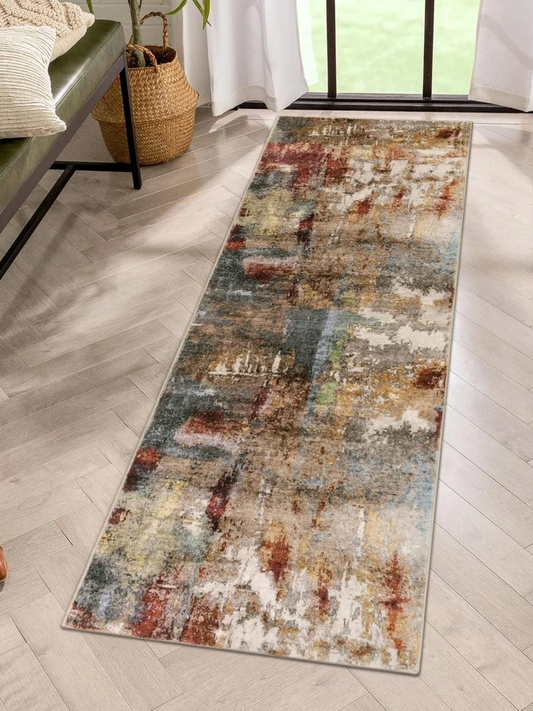 Modern Abstract Hallway Runner Rugs Nonslip Machine Washable Soft Floor Mat Home Decor Carpet for Kitchen Laundry Room Tapis 러그
Modern Abstract Hallway Runner Rugs Nonslip Machine Washable Soft Floor Mat Home Decor Carpet for Kitchen Laundry Room Tapis 러그