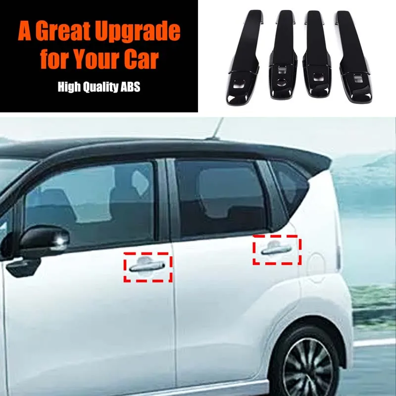 Suitable For Toyota Daihatsu Move 2025 Automotive exterior door handle decoration ABS black Automotive exterior handle shell
Suitable For Toyota Daihatsu Move 2025 Automotive exterior door handle decoration ABS black Automotive exterior handle shell